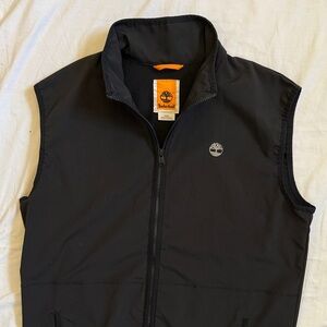 Timberland Men's Dark Vest with Logo